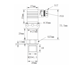 Perforation Control Pressure Switch NT88