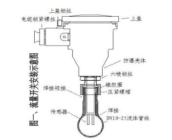 Explosion-Proof Thermal Flow Switch NK33EX-90