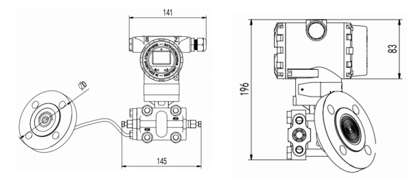 NOIKE-AH Hygienic Pressure & Level Sensor