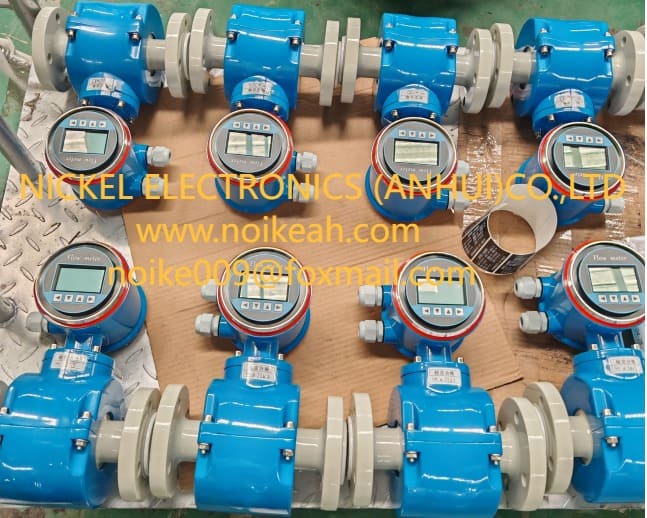 Mechanical Scraper Electrode Electromagnetic Flowmeters for Petrochemical Oily Wastewater