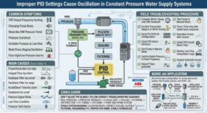 Improper PID Settings Cause Oscillation in Constant Pressure Water Supply Systems