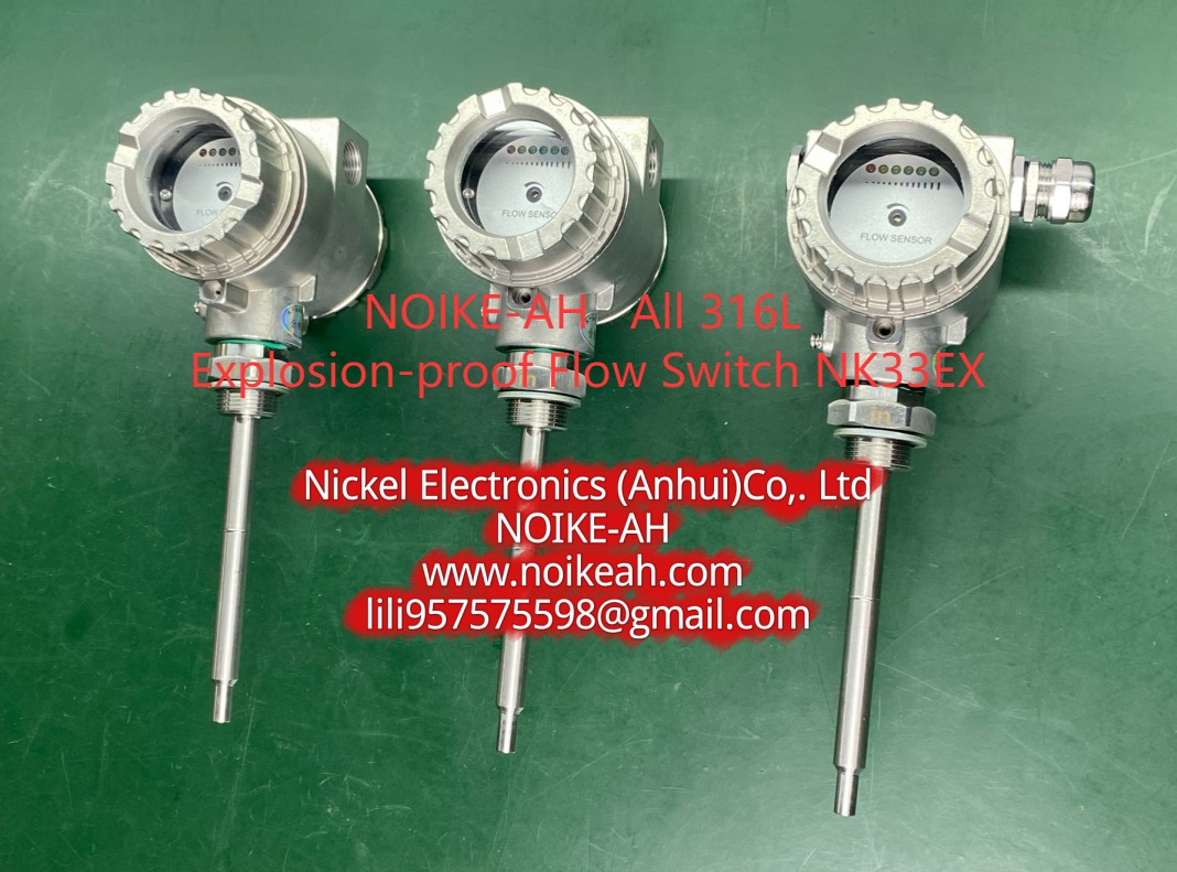 NOIKE-AH All-Stainless Steel SUS316L Thermal Flow Switch NK33EX