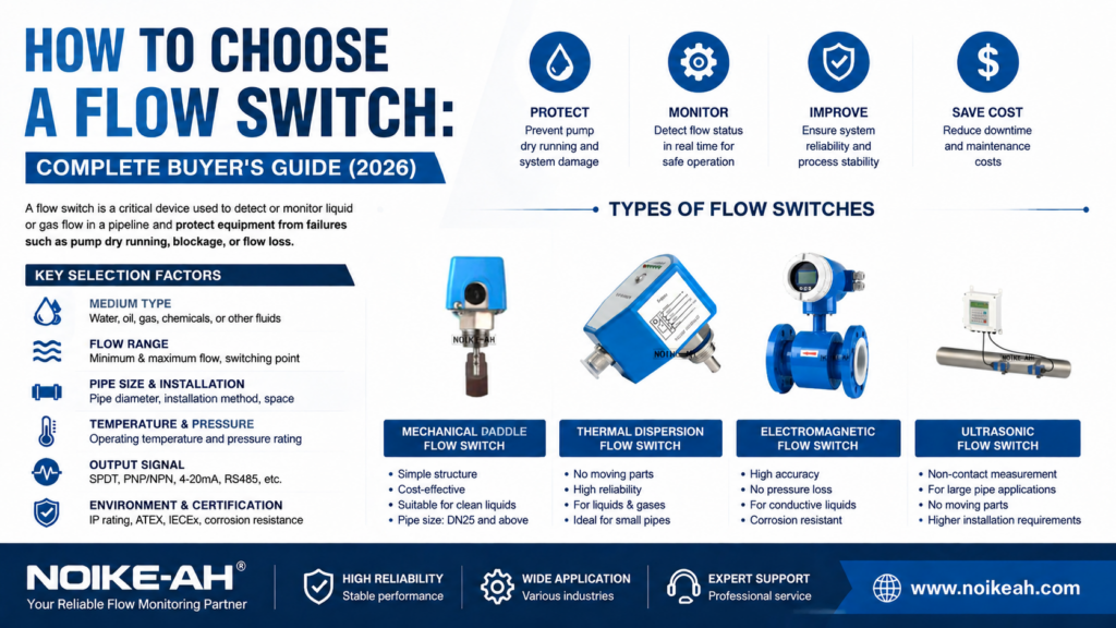 NOIKE-AH Flow Switch Series