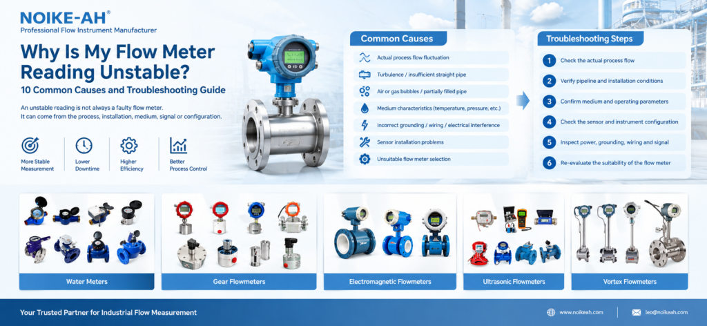 Why Is My Flow Meter Reading Unstable? 10 Common Causes and Troubleshooting Guide