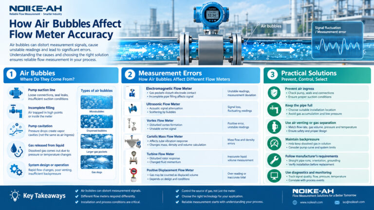 How Air Bubbles Affect Flow Meter Accuracy