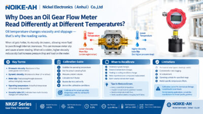 Why Does an Oil Gear Flow Meter Read Differently at Different Temperatures? Oil Gear Flow Meter Calibration Guide